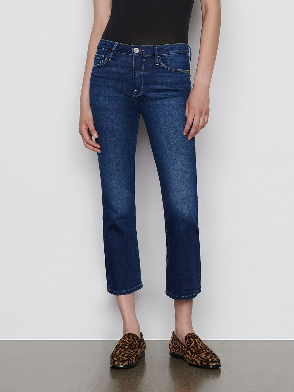 jeans front view